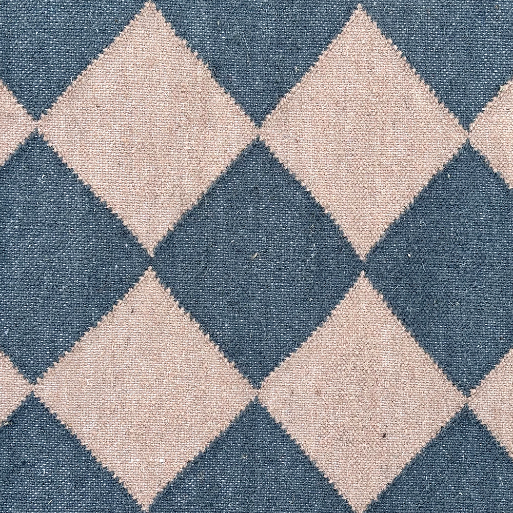 Handmade Vintage Multicolor Wool Dhurrie For Living